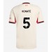 Liverpool Ibrahima Konate #5 Bortedrakt 2025-26 Korte ermer